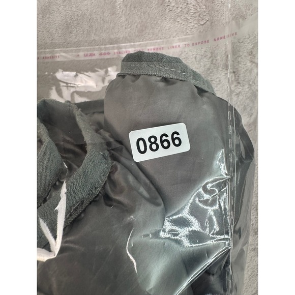 Fanatics NBA Puffer Jacket Gray Full‎ Zip Lightweight Down Men's M - Picture 9 of 9